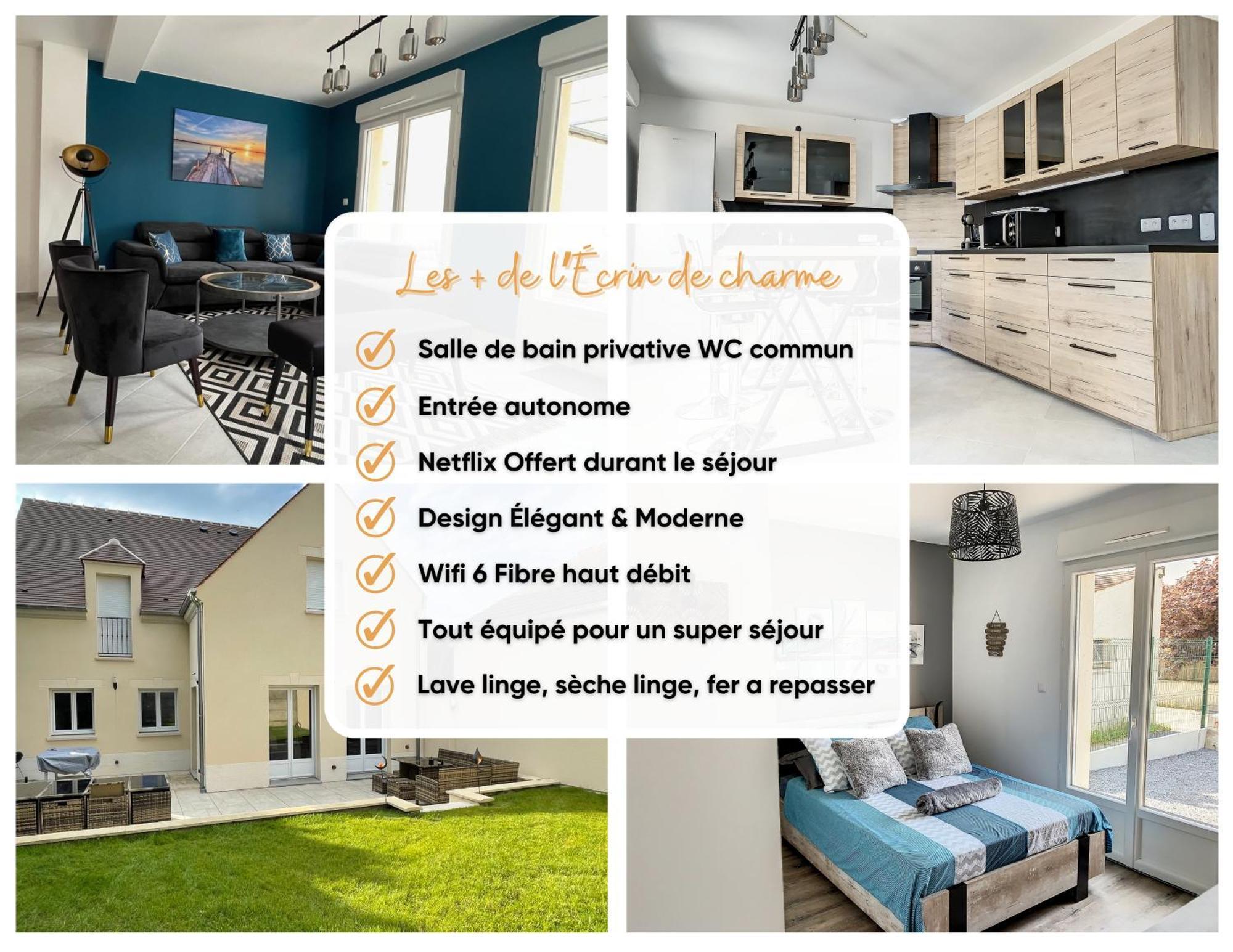 Chambre Songe Dans Maison Au Calme Compiegne Exterior photo